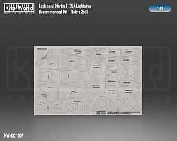Kitsworld Kitsworld 1:32 Lockheed Martin F-35 A Lightning II Canopy/Wheel Paint Masks 